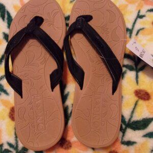 ONCAI Flip Flops For Women Yoga Mat Comfortable Beach Thong Sandals With Arch